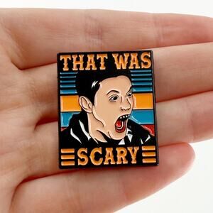 That Was Scary Funny Supernatural Inspired Enamel Pin